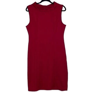 New Muse Red Sleeveless‎ Dress Plus Size 14